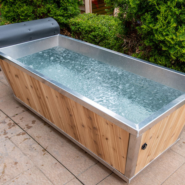 LeisureCraft Polar Cold Plunge Tub – Deluxe Cedar Wellness Barrel