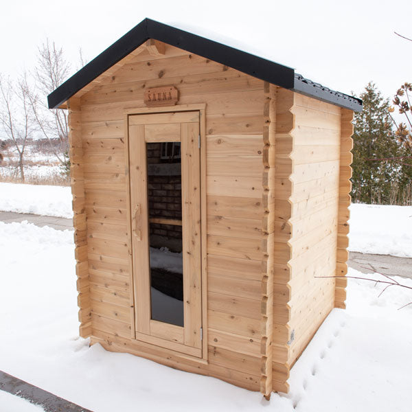 LeisureCraft CT Granby Cabin Sauna – Cozy Canadian Cabin Retreat
