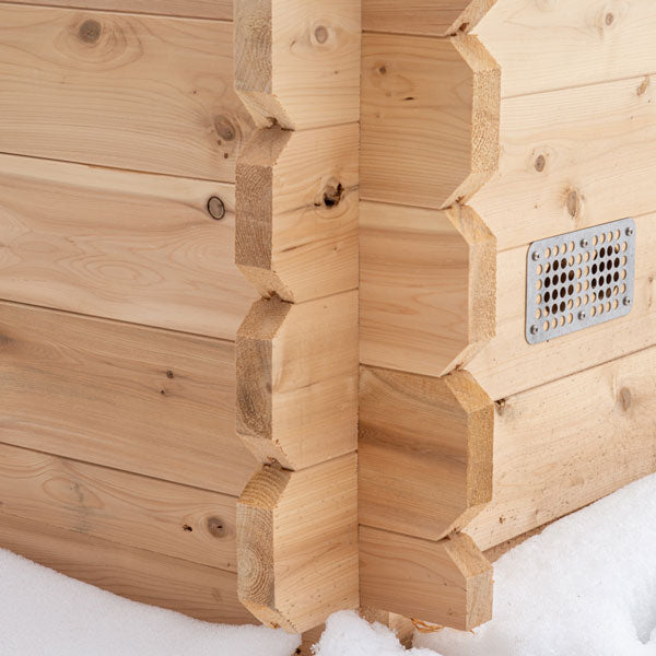 LeisureCraft CT Granby Cabin Sauna – Cozy Canadian Cabin Retreat