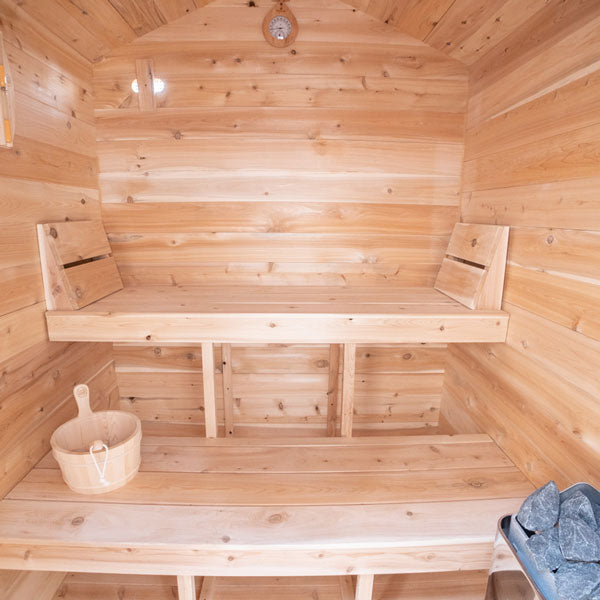 LeisureCraft CT Granby Cabin Sauna – Cozy Canadian Cabin Retreat
