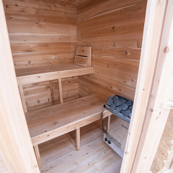 LeisureCraft CT Granby Cabin Sauna – Cozy Canadian Cabin Retreat
