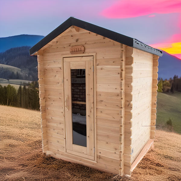 LeisureCraft CT Granby Cabin Sauna – Cozy Canadian Cabin Retreat