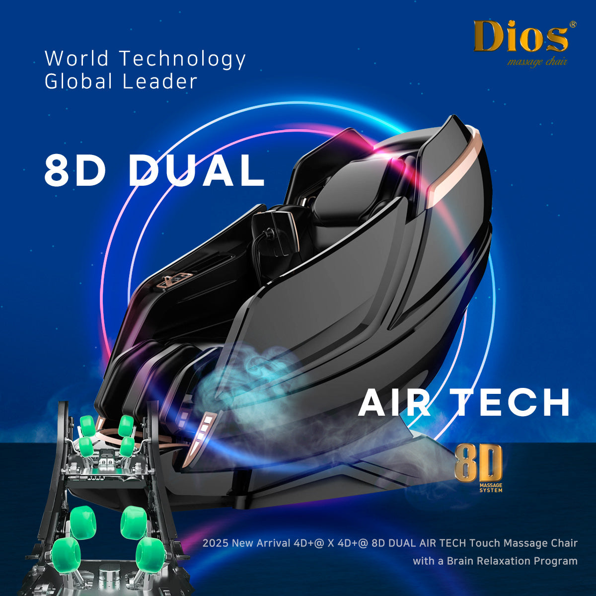 Kahuna DIOS 1288 Massage Chair