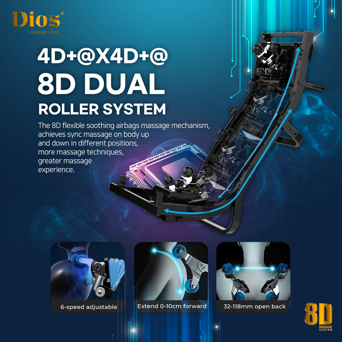 Kahuna DIOS 1288 Massage Chair