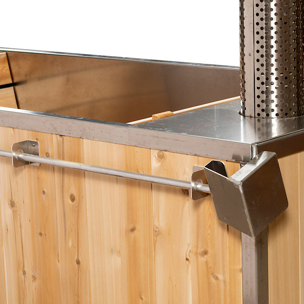 LeisureCraft Starlight Wood‑Burning Hot Tub – Rustic Cedar Spa Experience